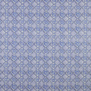 Stardust Geometric Blue Batik Oilcloth Tablecloth by I-Liv