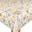 Summer Butterfly Floral PVC Vinyl Wipe Clean Tablecloth 90cm x 140cm Warehouse Clearance