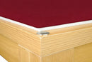 40cm x 130cm  Super Heavy Duty Wine Red Table Shelf Protector Warehouse Clearance