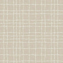 Toronto Plaid Taupe PVC Vinyl Wipe Clean Tablecloth  100cm x 140cm Warehouse Clearance