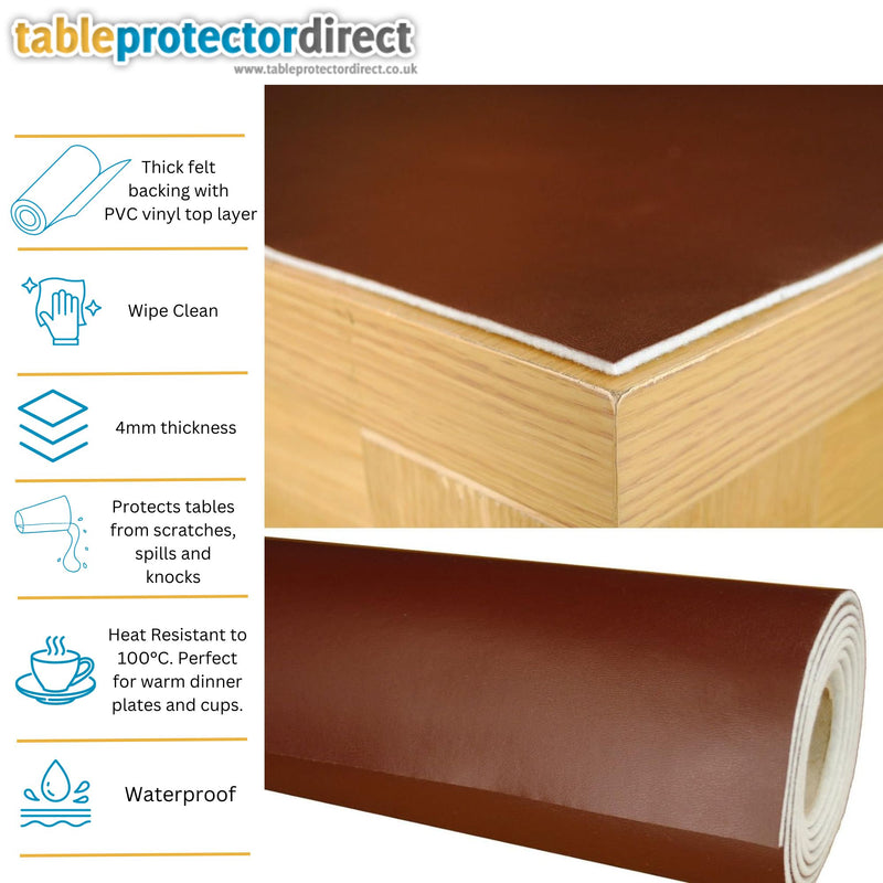 Table Protector Heavy Duty BROWN 100cm wide