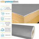 Heavy Duty Table Protector GREY 150cm wide