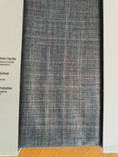 Petrol Blue Linen Look PVC Vinyl Wipe Clean Tablecloth  155cm x 180cm Warehouse Clearance