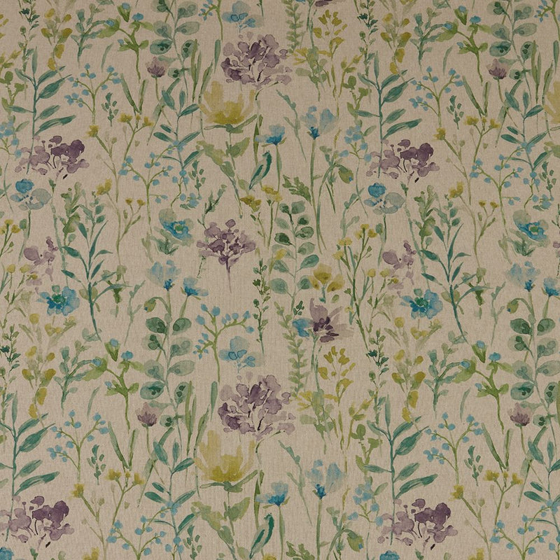 Wild Fields Jade Oilcloth Tablecloth by I-Liv SMD