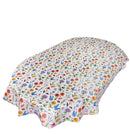 Wildflower Meadow Wipe Clean PVC Vinyl Tablecloth Oval 300cm x 140cm