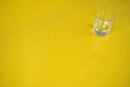 Plain Yellow Smooth Vinyl Oilcloth Tablecloth