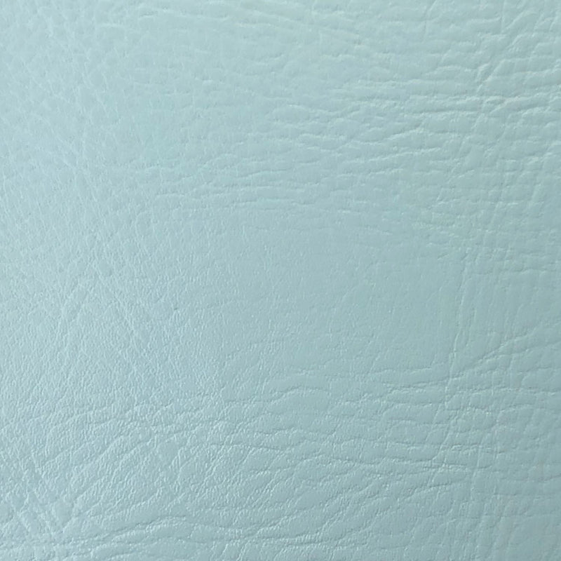Baby Blue Faux Leather Textured Upholstery Vinyl, FR