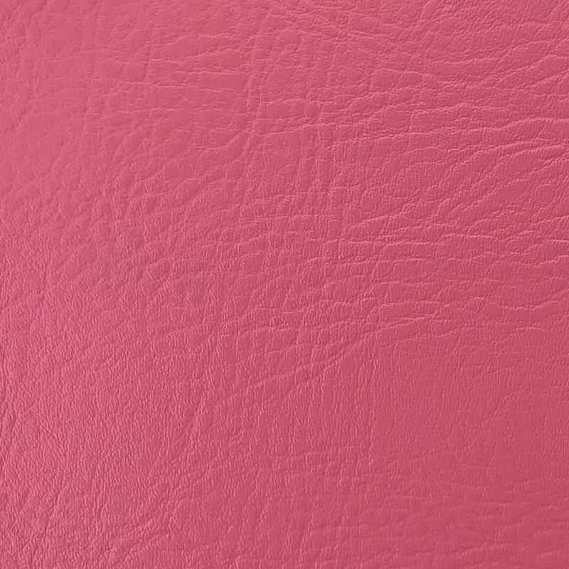 Cerise Faux Leather Textured Upholstery Vinyl, FR