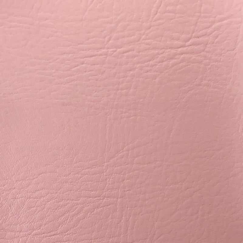 Pink Faux Leather Textured Upholstery Vinyl, FR