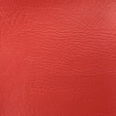 Red Faux Leather Textured Upholstery Vinyl, FR