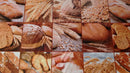 Fresh Bread Vinyl Oilcloth Tablecloth