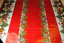 Santa's Gifts Festive Christmas  Vinyl Oilcloth Tablecloth