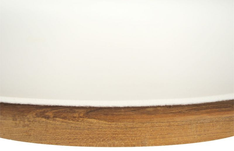 Round Table Protector 168cm Cream