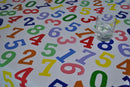 Just Numbers Vinyl Oilcloth Tablecloth