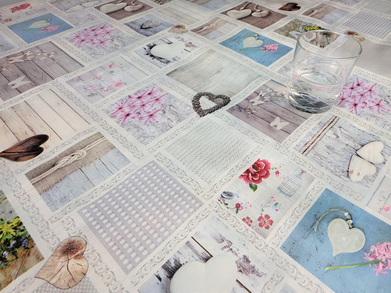 Home's where the heart is Vinyl Tablecloth