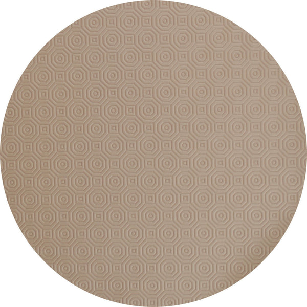 Round Table Protector 75cm Beige