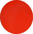 Round Wipe Clean Tablecloth Vinyl PVC 140cm Plain Red