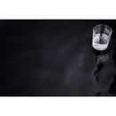 Square Wipe Clean Tablecloth Vinyl PVC 140cm x 140cm Plain Black