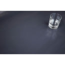 Plain Slate Grey PVC Vinyl Wipe Clean Tablecloth  130cm x 140cm Warehouse Clearance