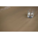 Square Wipe Clean Tablecloth Vinyl PVC 140cm x 140cm Plain Taupe