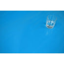 Square Wipe Clean Tablecloth Vinyl PVC 140cm x 140cm Plain Turquoise
