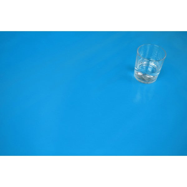 Square Wipe Clean Tablecloth Vinyl PVC 140cm x 140cm Plain Turquoise