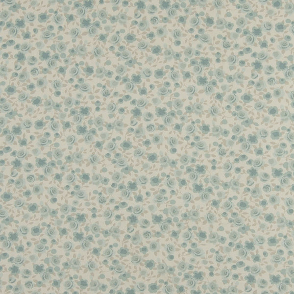 Square Wipe Clean Tablecloth  PVC Oilcloth 132cm x 132cm Ditsy Duckegg