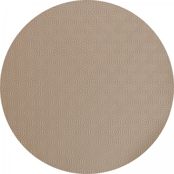 Round Beige Table Protector 76cm