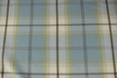 Balmoral Duckegg Wool Effect Tartan Fabric - Sold by the Metre-Warehouse Clearance