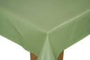 Sage Green Glittery Glitter Vinyl Oilcloth Tablecloth