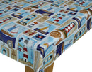Hello Sailor Vinyl Oilcloth Tablecloth