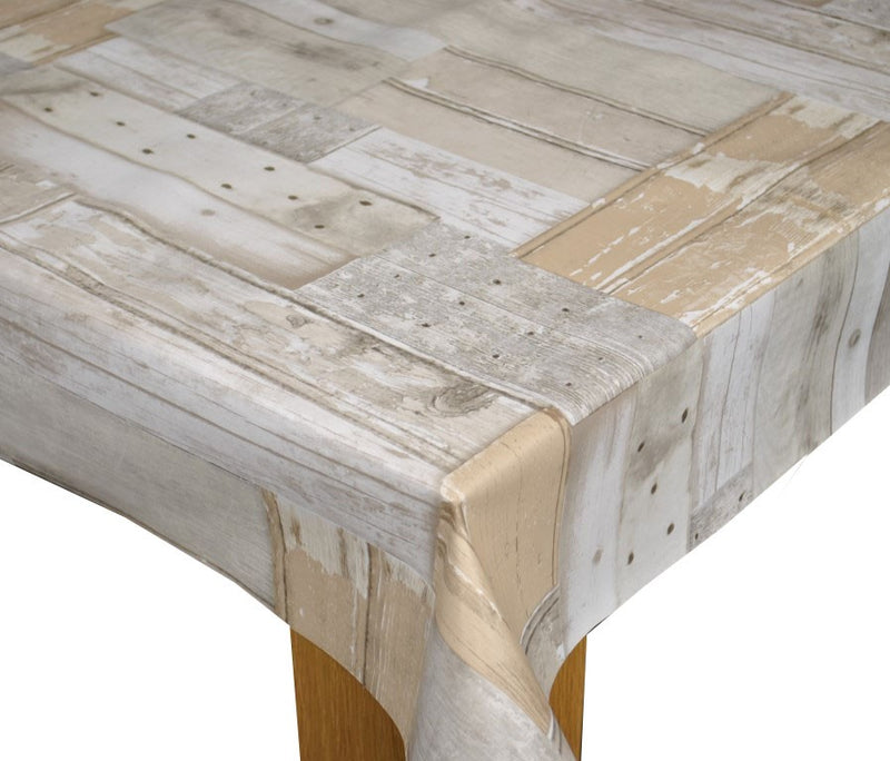 Miami Boardwalk Vinyl Oilcloth Tablecloth