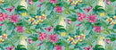 Paradise Duck Egg Green Vinyl Oilcloth Tablecloth