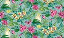 Paradise Duck Egg Green Vinyl Oilcloth Tablecloth