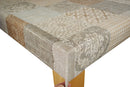 Capri Beige Vinyl  Tablecloth