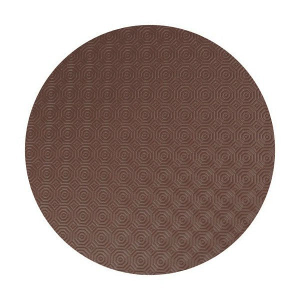 Round Table Protector 110cm Brown Table Protector Table Protector Direct