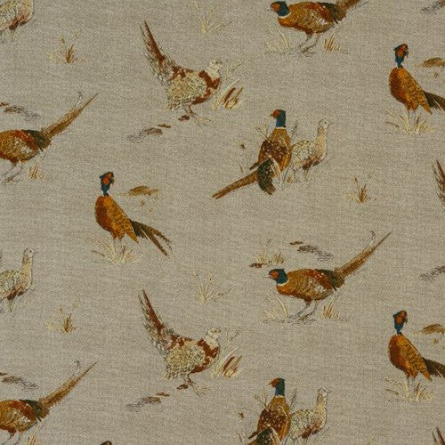 Pheasants 100% Cotton Fabric by Fryetts