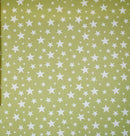 Apollo Stars Sage Green 100% Cotton Fabric
