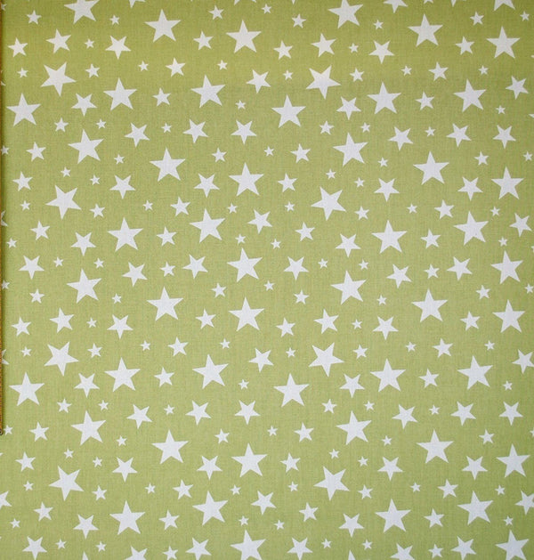 Apollo Stars Sage Green 100% Cotton Fabric