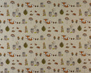 Woodland Fox 100% Cotton Fabric by Fryetts