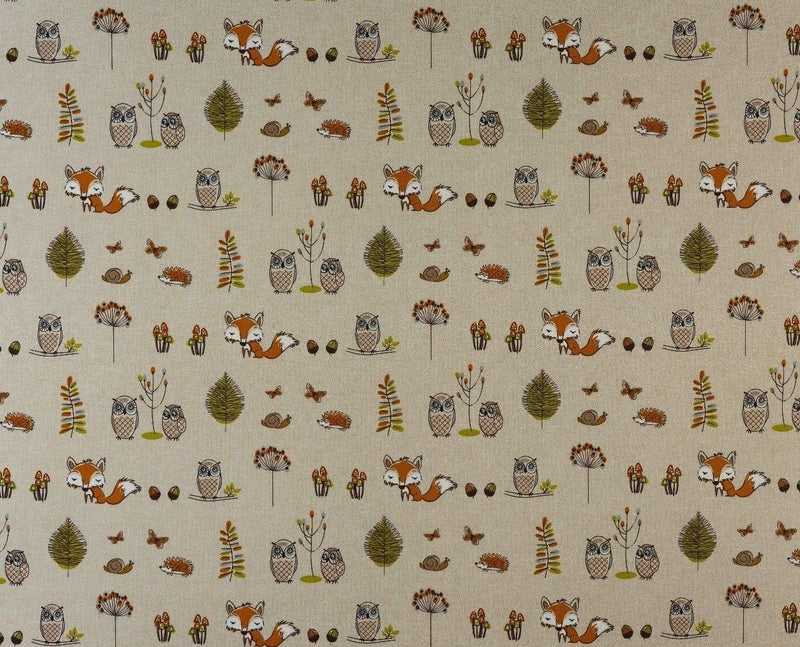 Woodland Fox 100% Cotton Fabric by Fryetts