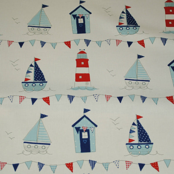 Maritime Blue 100% Cotton Fabric by Fryetts