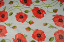 Marrakesh Poppy Vinyl Tablecloth