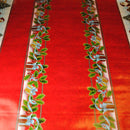 Santa's Gifts Festive Christmas  Vinyl Oilcloth Tablecloth