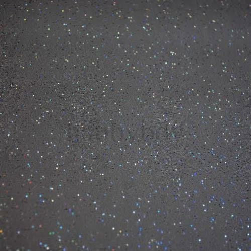Slate Grey Glittery Glitter Vinyl Oilcloth Tablecloth