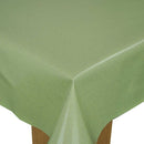 Sage Green Glittery Glitter Vinyl Oilcloth Tablecloth