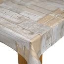 Miami Boardwalk Vinyl Oilcloth Tablecloth