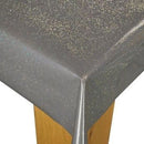 Slate Grey Glittery Glitter Vinyl Oilcloth Tablecloth