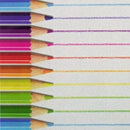 Crayons Multi Vinyl Oilcloth Tablecloth