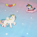 Unicorn Vinyl Oilcloth Tablecloth